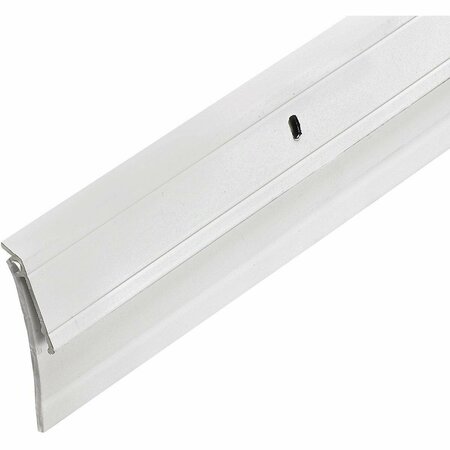 ALL-SOURCE 2 In. W. x 36 In. L. White Aluminum Door Sweep A62/36WHDB